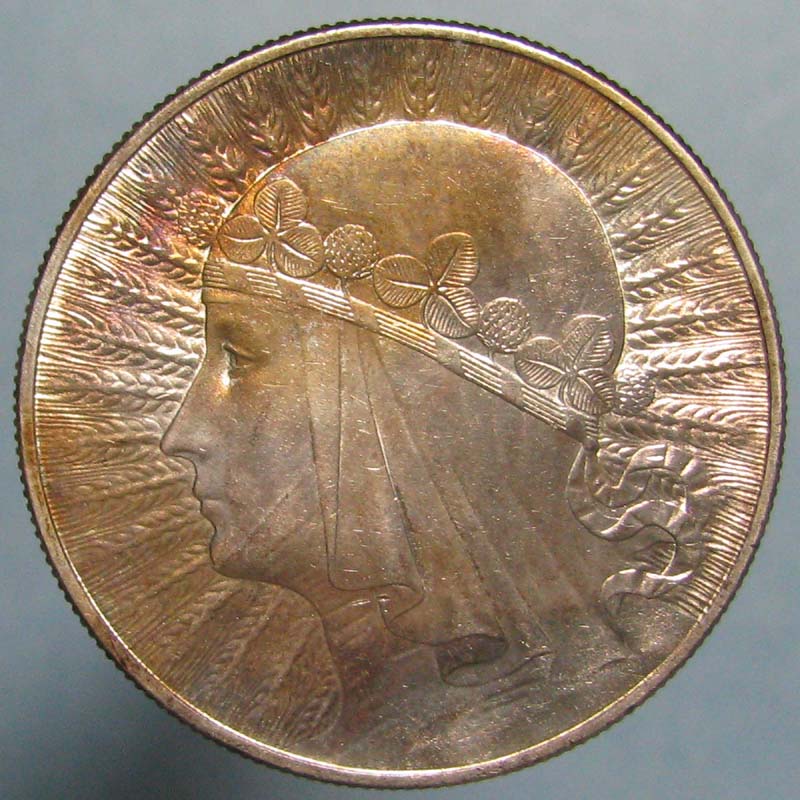 A-Choice-Pick-Up---A-Beautifully-Toned-Polish-1932-W-10-Zlotych